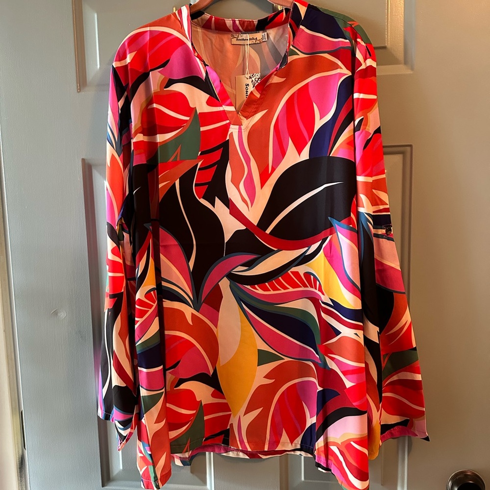 NWT Southern Stitch blouse 3X